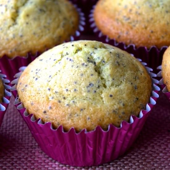 Lemon Poppyseed Muffins