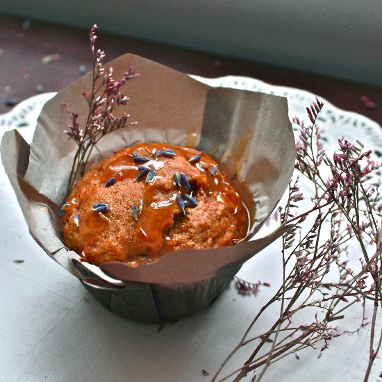 Pumpkin Muffins & Lavender Caramel