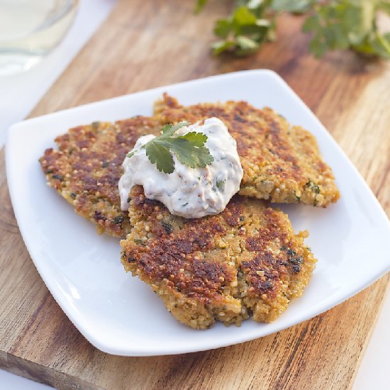 Crispy Quinoa Cakes