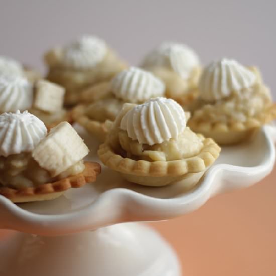 Mini Banana Cream Pies