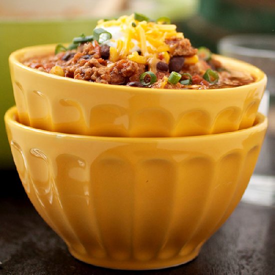 Turkey Corn & Black Bean Chili