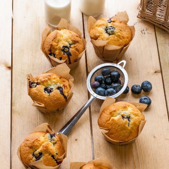 Avoca Blueberry Muffins