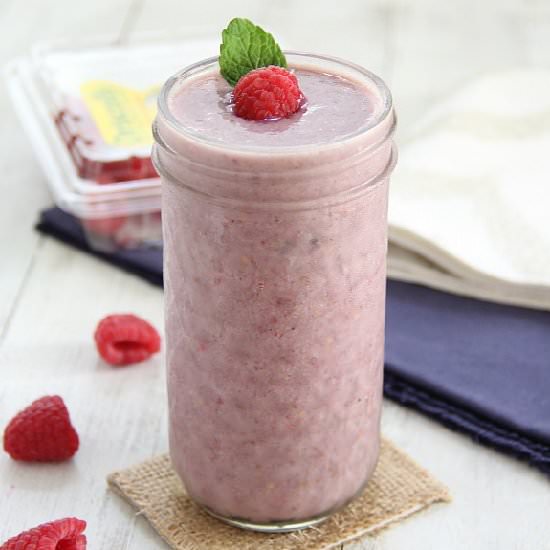 Raspberry Almond Smoothie