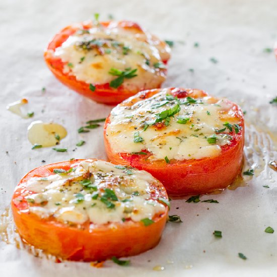 Baked Parmesan Tomatoes