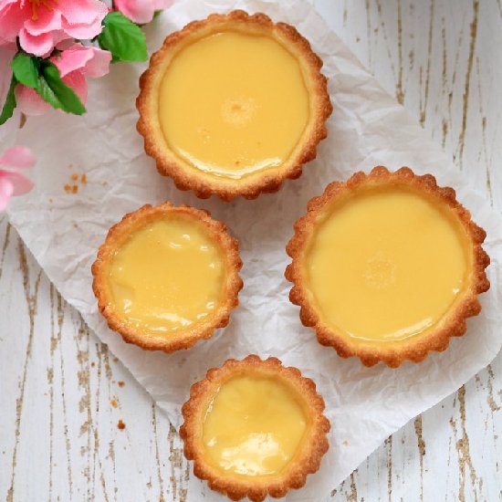 Hong Kong Style Egg Tarts