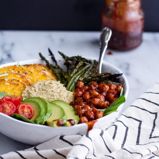 BBQ Chickpea Bowls