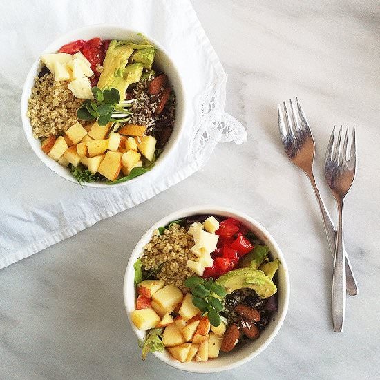 Quinoa Apple and Avocado Salad