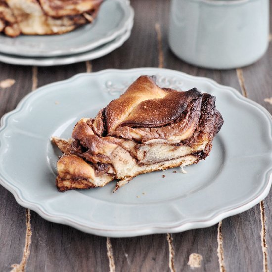 Beautiful Nutella Bread