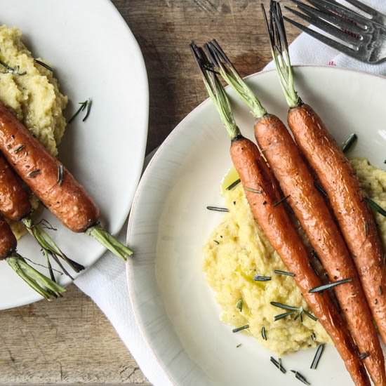 Rosemary Roasted Carrots