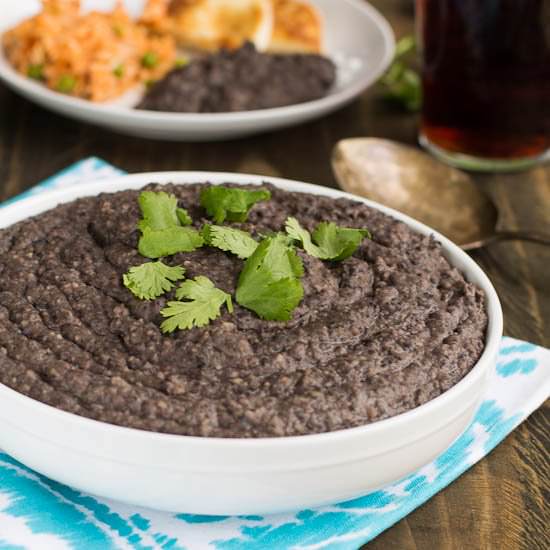 Refried Black Beans