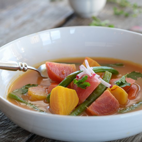 Winter Vegetable Bouillabaisse