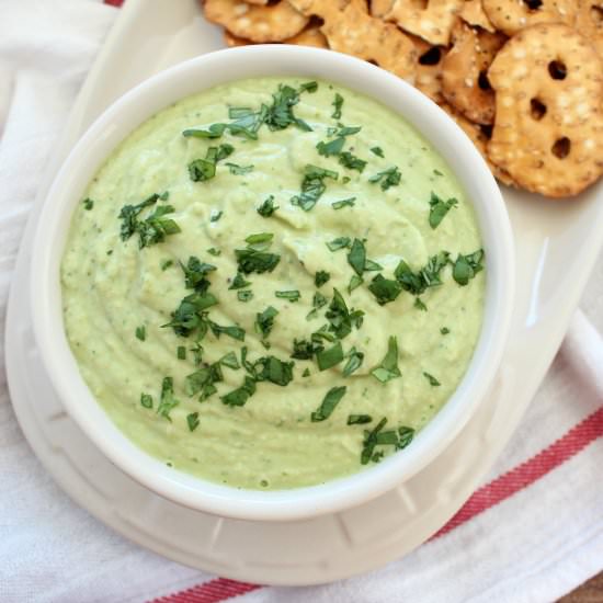 Spinach Artichoke Hummus