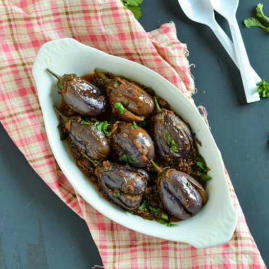 Stuffed Eggplant Fry