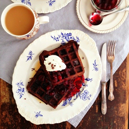 Chocolate Waffles