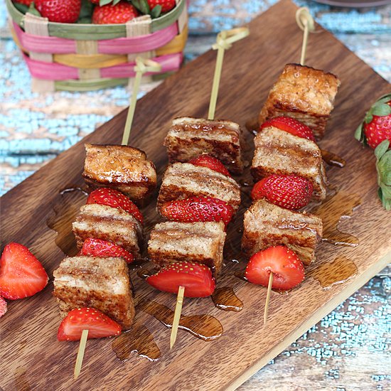 Almond Butter French Toast on Stick