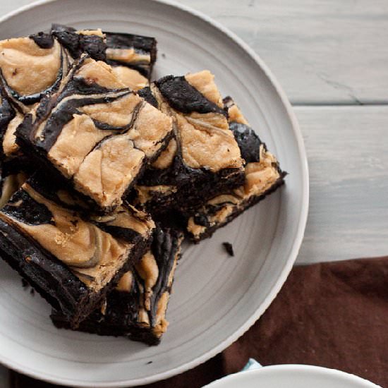 Peanut Butter Cheesecake Brownies