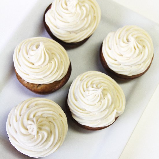 Banana Bread Cupcakes