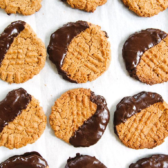 Chocolate Peanut Butter Cookies