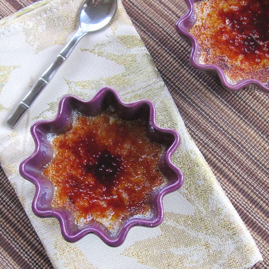 Pumpkin Creme Brulee for Two