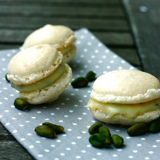 Pistachio Macarons