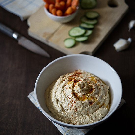 Garlic Chickpea Hummus