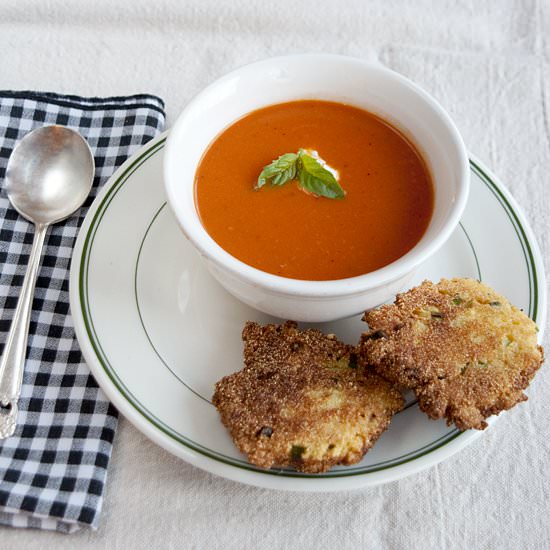 Tomato Roasted Garlic Soup