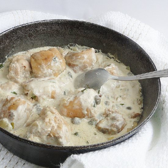 Chicken with Caper Sauce