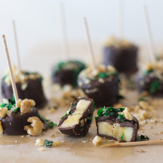 Chocolate Basil Bonbons