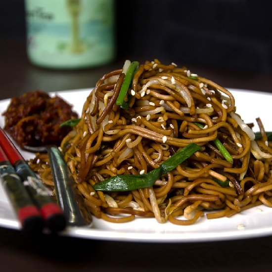 Fried Hong Kong Noodles