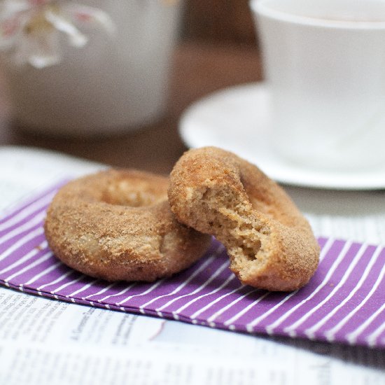 Homemade Sour Cream Donuts