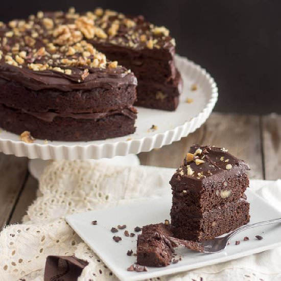 Paleo Zucchini Chocolate Cake