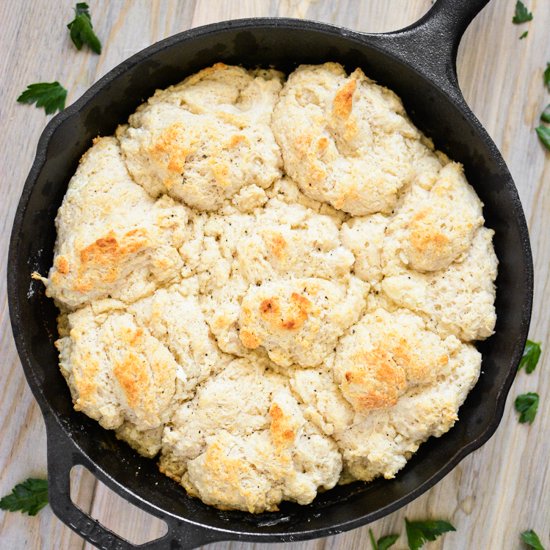 Goat Cheese Beer Biscuits