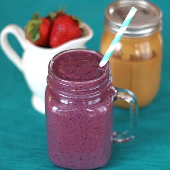 Peanut Butter and Jelly Smoothie