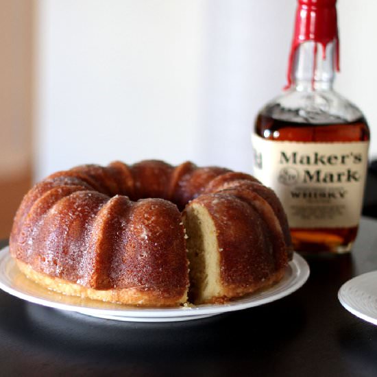 Buttermilk Bourbon Bunt Cake