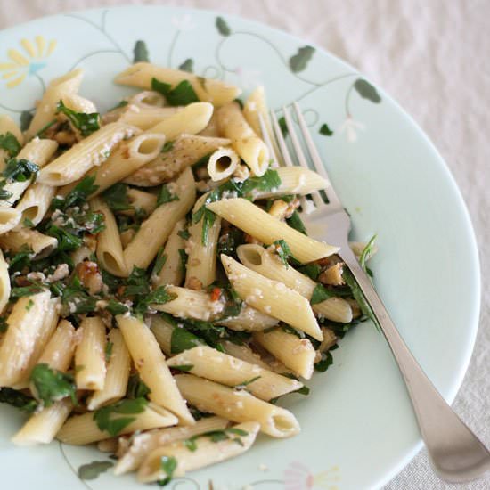 Walnut, Parsley & Lemon Penne