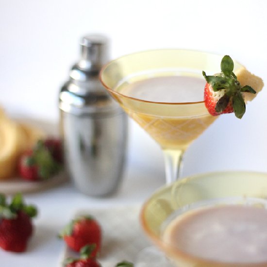 Strawberry Shortcake Martini