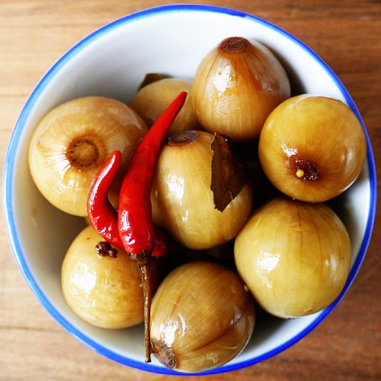 Grandma’s Pickled Onions