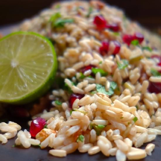 Middle Eastern Rice Salad