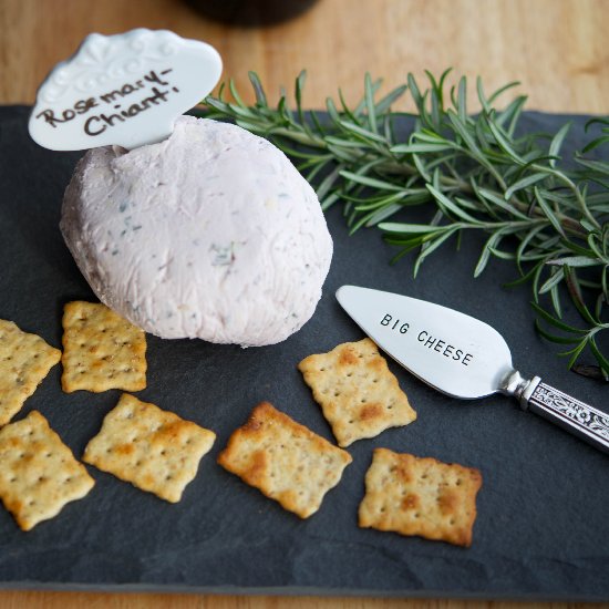 Rosemary Chianti Cheese Ball