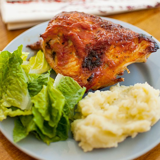 Oven Baked Barbecue Chicken