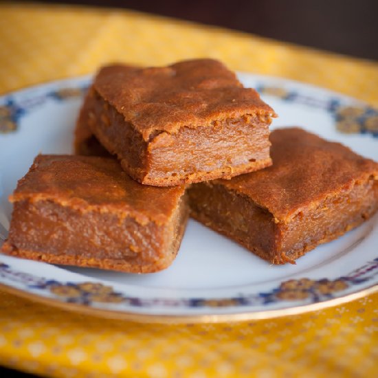 Sweet Potato & Orange Melting Cake