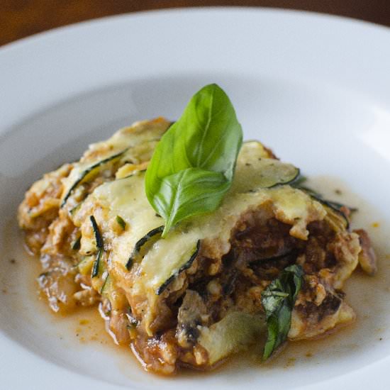 Skinny Zucchini Lasagne