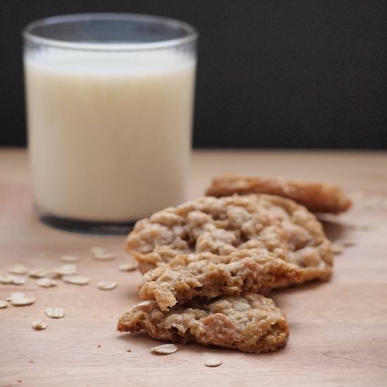 Oatmeal Butterscotch Chip Cookies