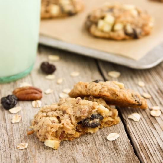 Oatmeal Cookies with Apples