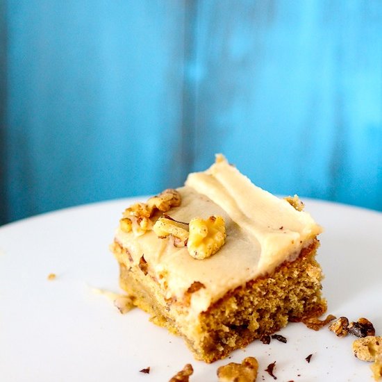 Roasted Banana Bars