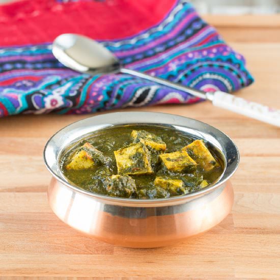 Palak Tofu