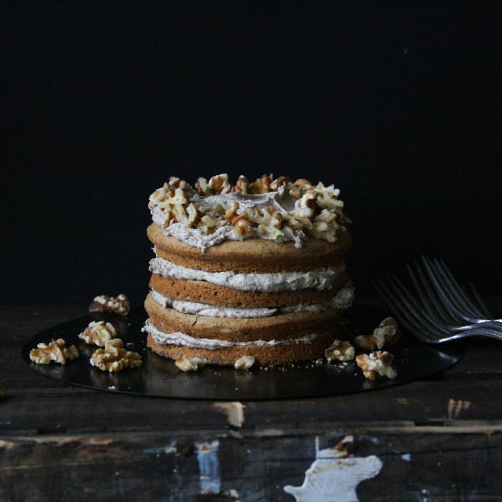 Coffee Walnut Cake