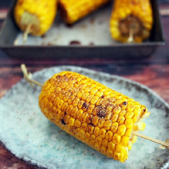 Japanese Style Grilled Corn