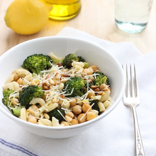 Broccoli Chickpea Pasta