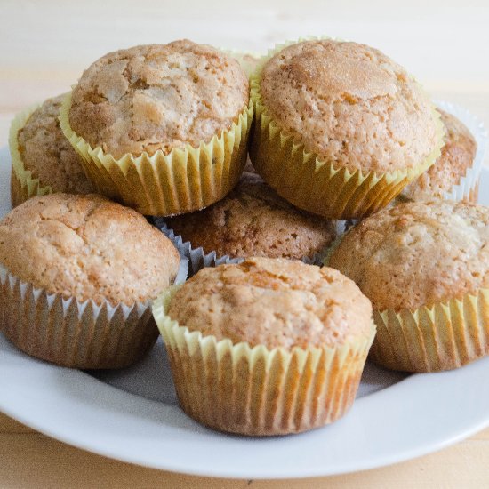 Banana Pecan Muffins